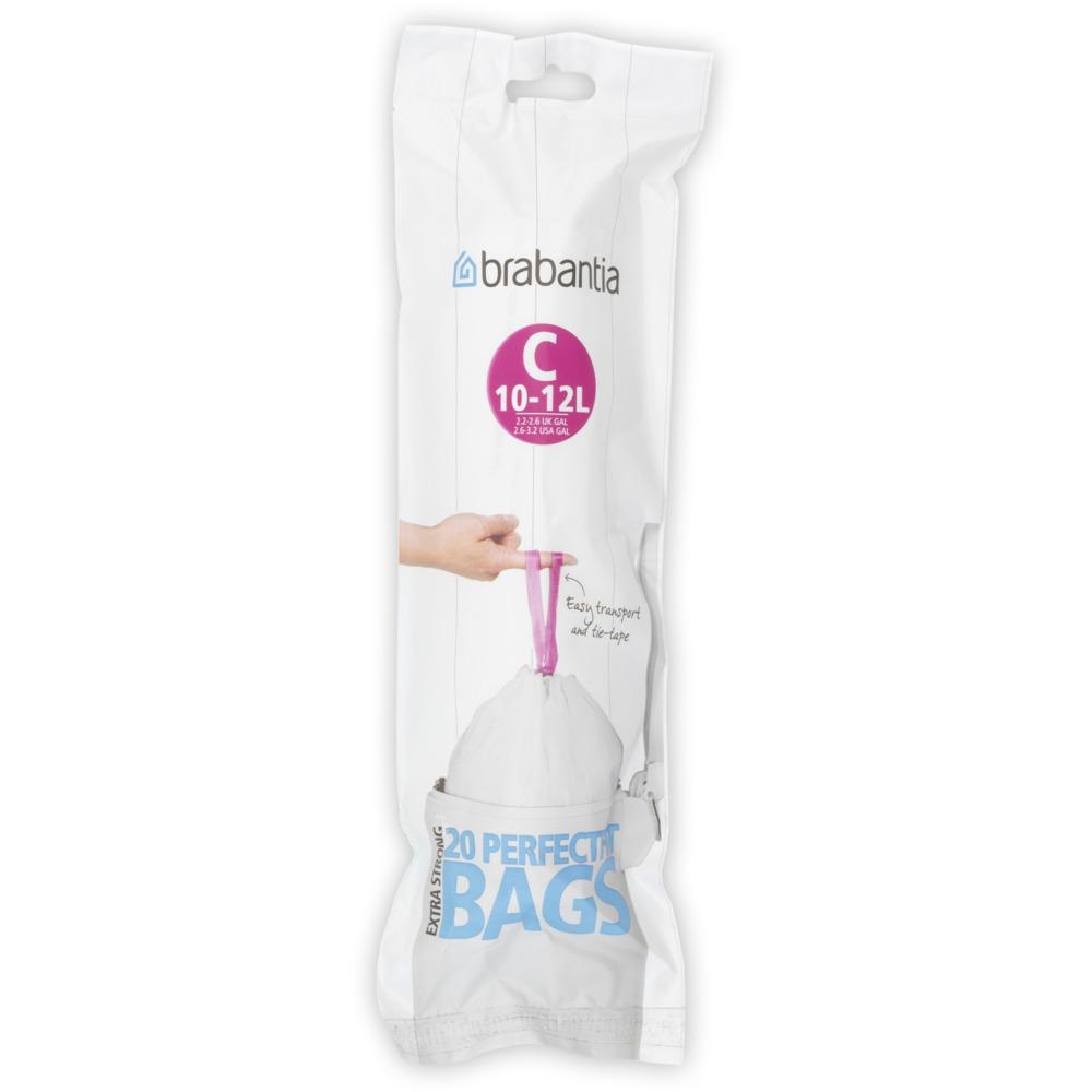 Brabantia Perfect Fit Bin Liner 10-12L C (20)