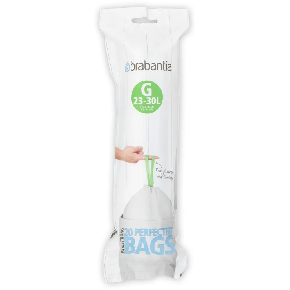 Brabantia Perfect Fit Bin Liner 23 - 30L G (20)