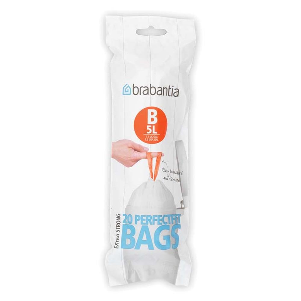 Brabantia Perfect Fit Bin Liner B 5L (20)