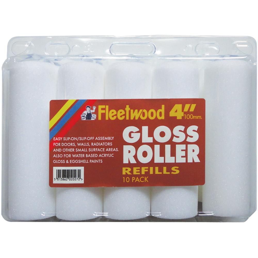 Fleetwood 4" Glosser Foam 10 Pk