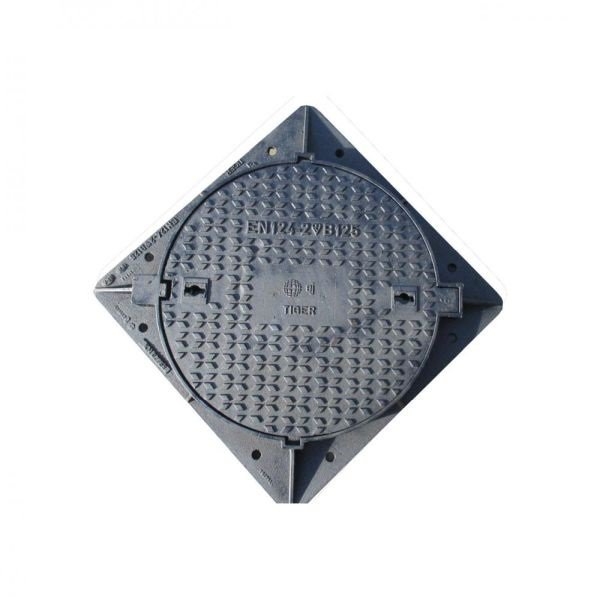 Tiger Medium Duty Circular Manhole Cover & Frame (12.5 Ton)