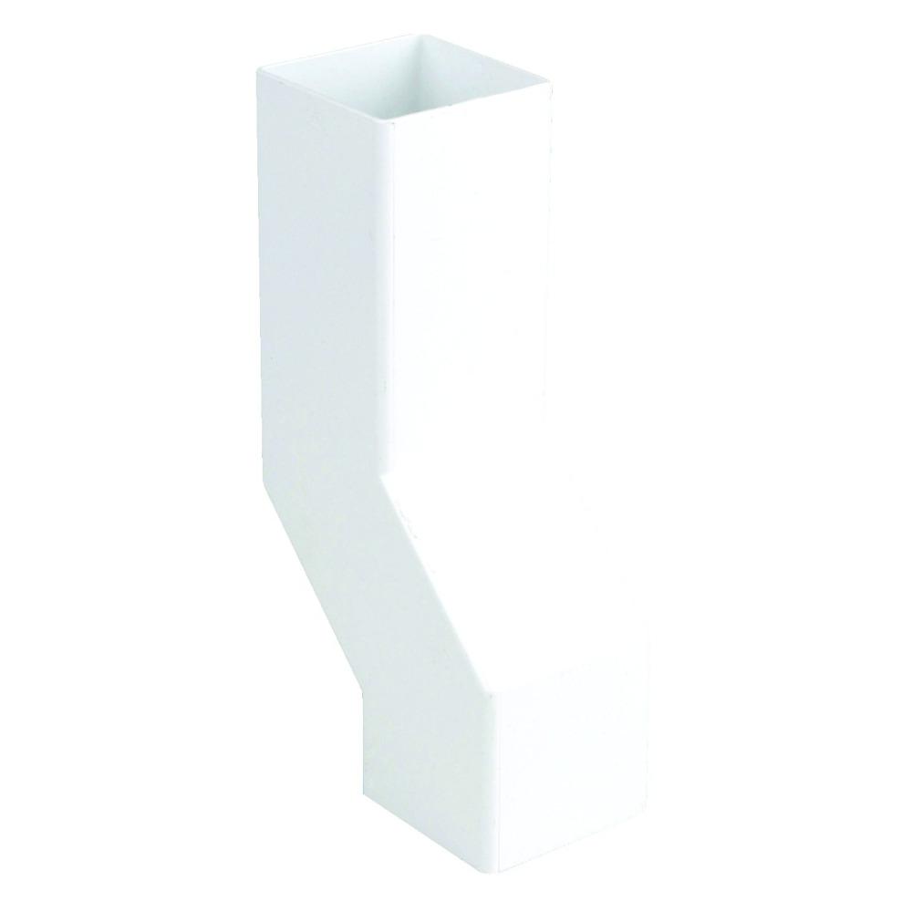 Rainwater Squareline Osrsq Pvc-U Pipe Wall Offset White 61mm