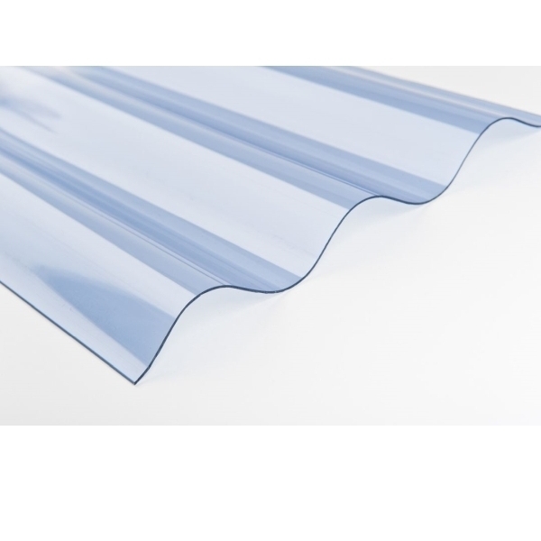 Corrugated Perspex Sheet 6Ft X  2Ft X 1.3mm