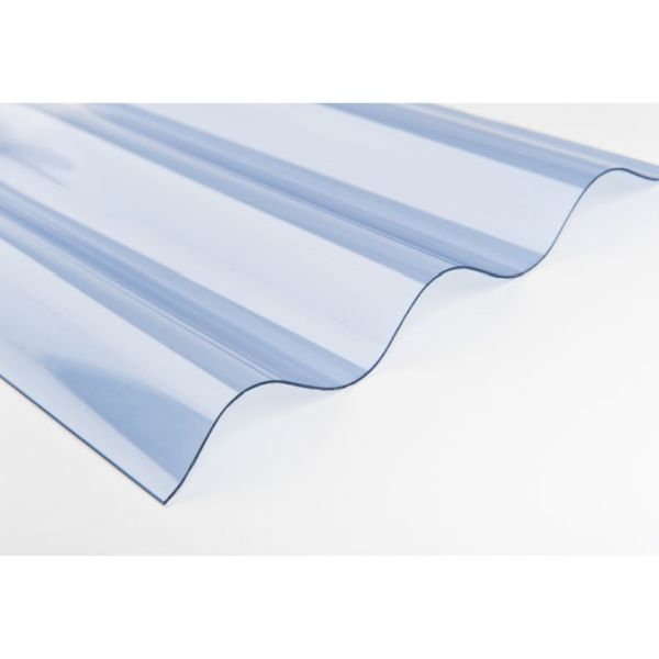 Corrugated Perspex Sheet 12Ft X 2Ft X 1.3mm