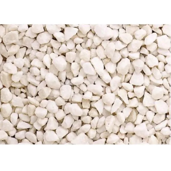 Barleystone White Dashing Marble Chip 10mm - 25kg Bag