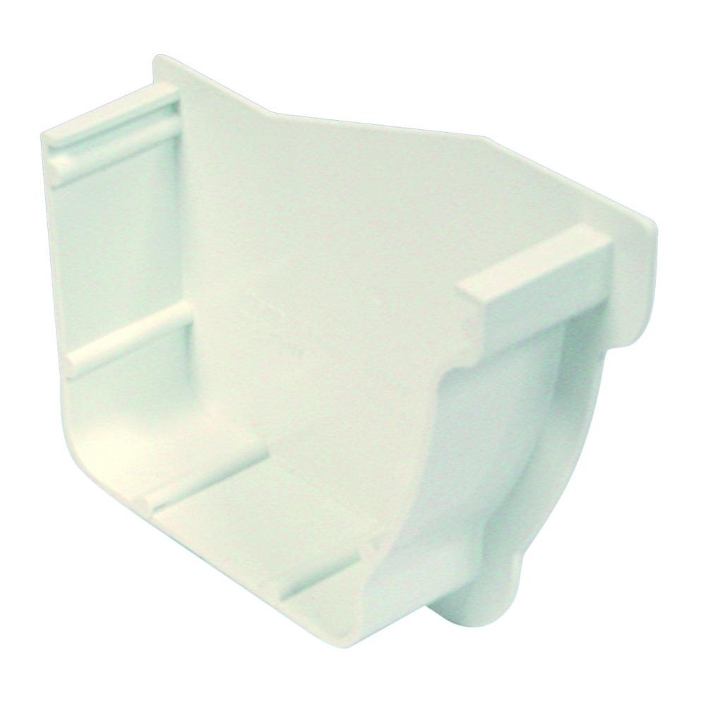 Rainwater Stormline Osrst Pvc-U Internal Stop End Right Hand White 111mm