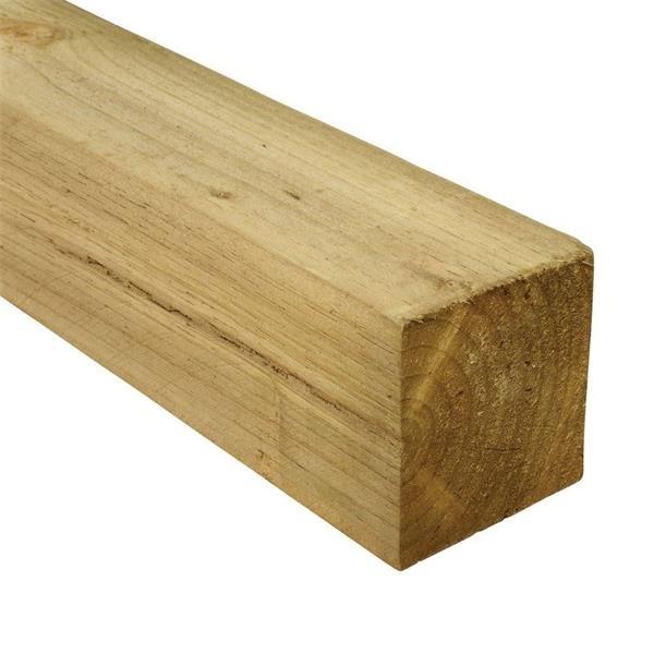 Square Fence Post Tree Stake 6ft X 2"