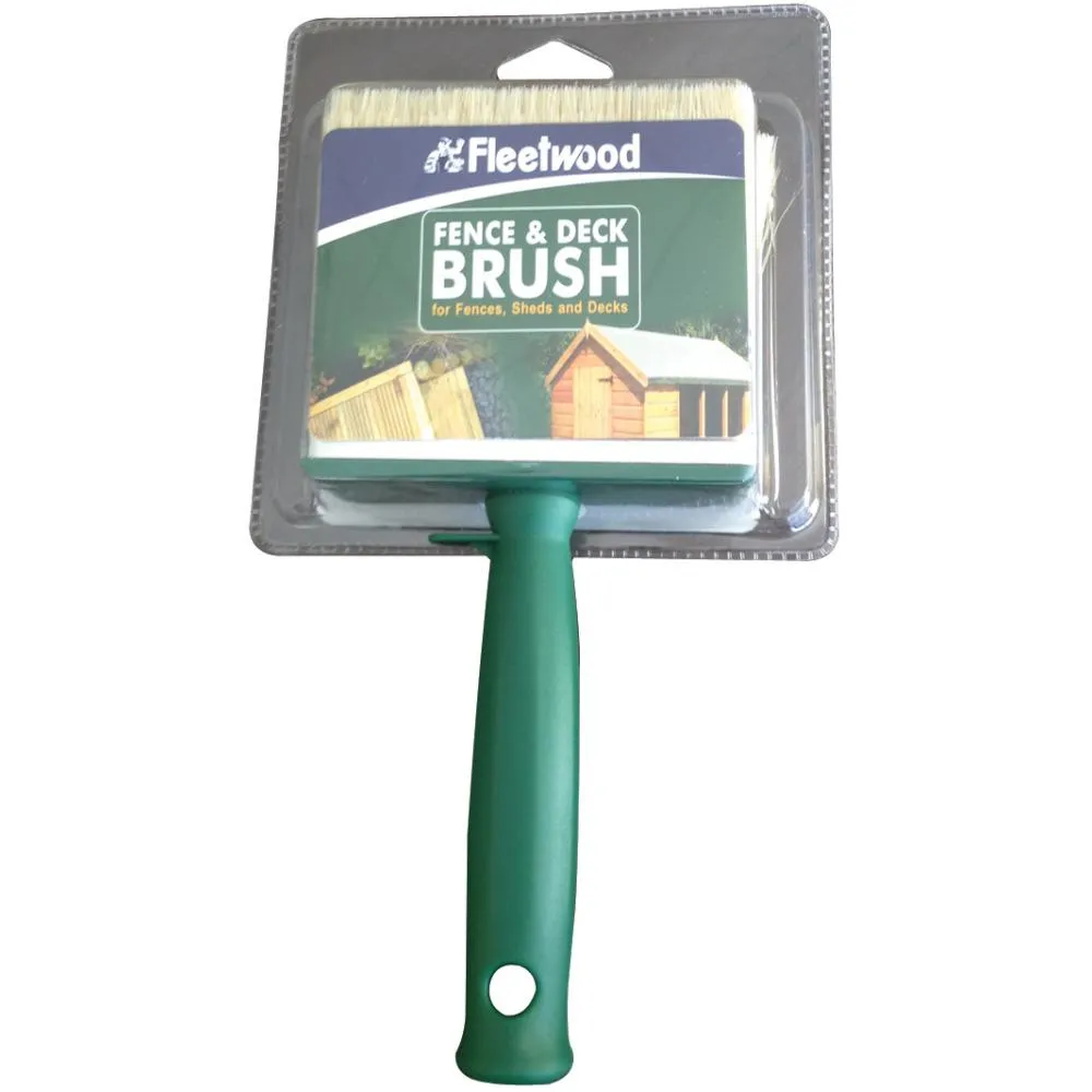 Fleetwood 4" Fence & Deck Brush