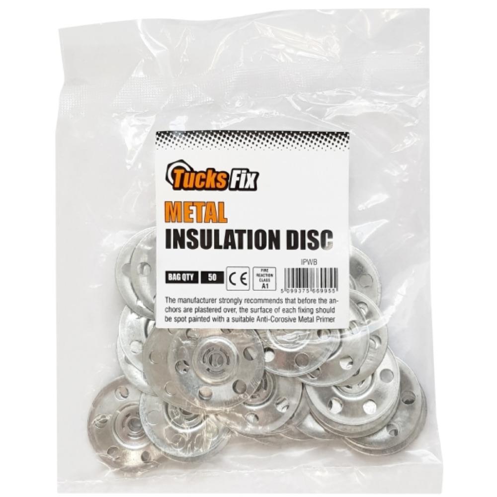 Tucks Metal Insulation Disc 50Pc