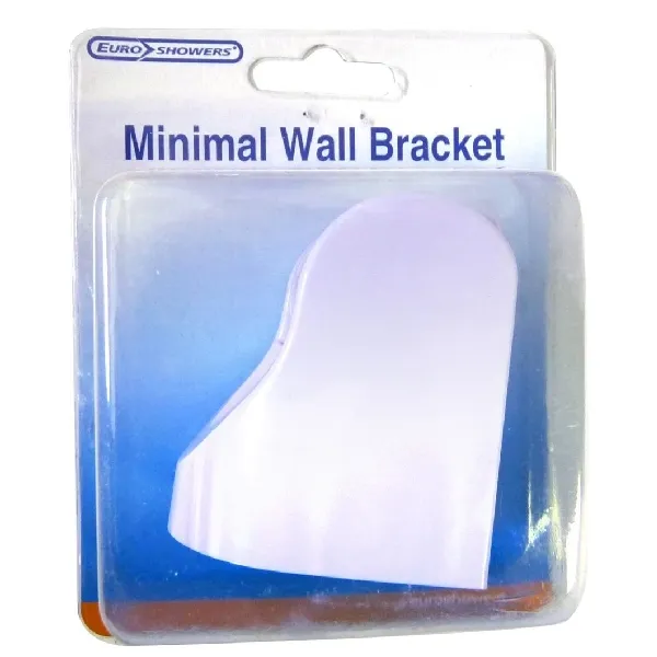 Euroshowers Minimal Wall Bracket White