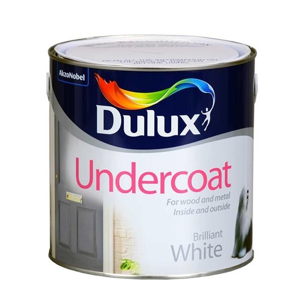 Dulux Undercoat Pure Brilliant White 2.5L