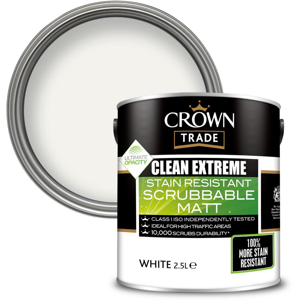 Crown Trade Clnex Sr Sc Matt White 2.5L