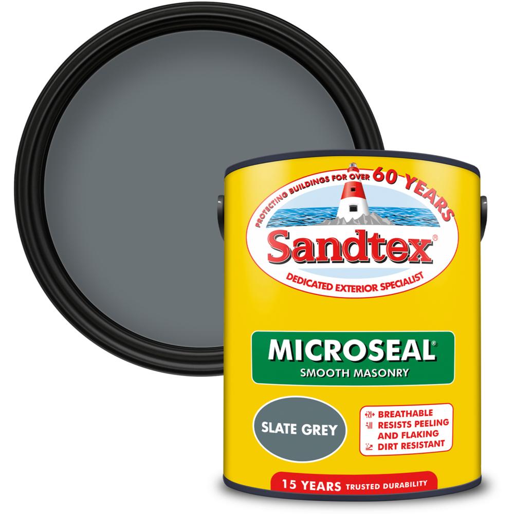Sandtex M/Seal Smth Masonry Slate Grey 5L