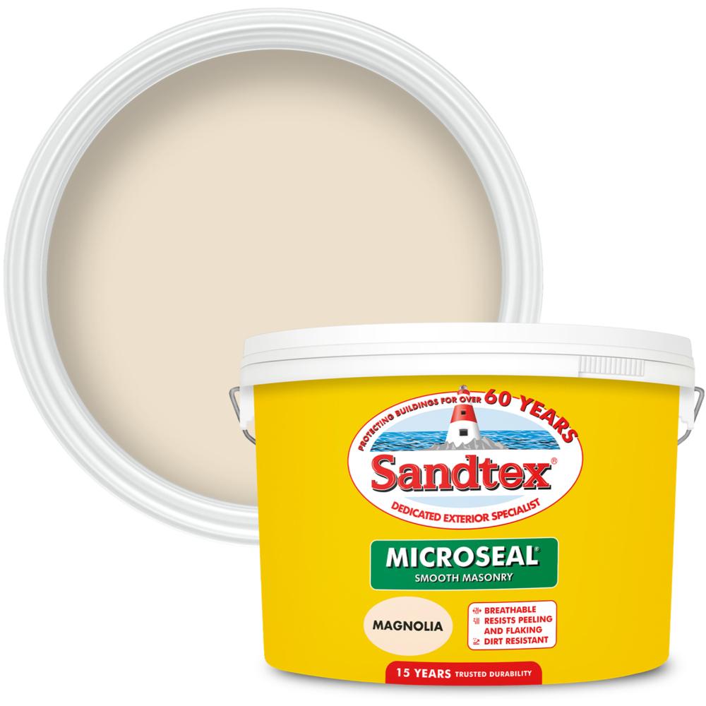 Sandtex M/Seal Smth Masonry Magnolia 10L