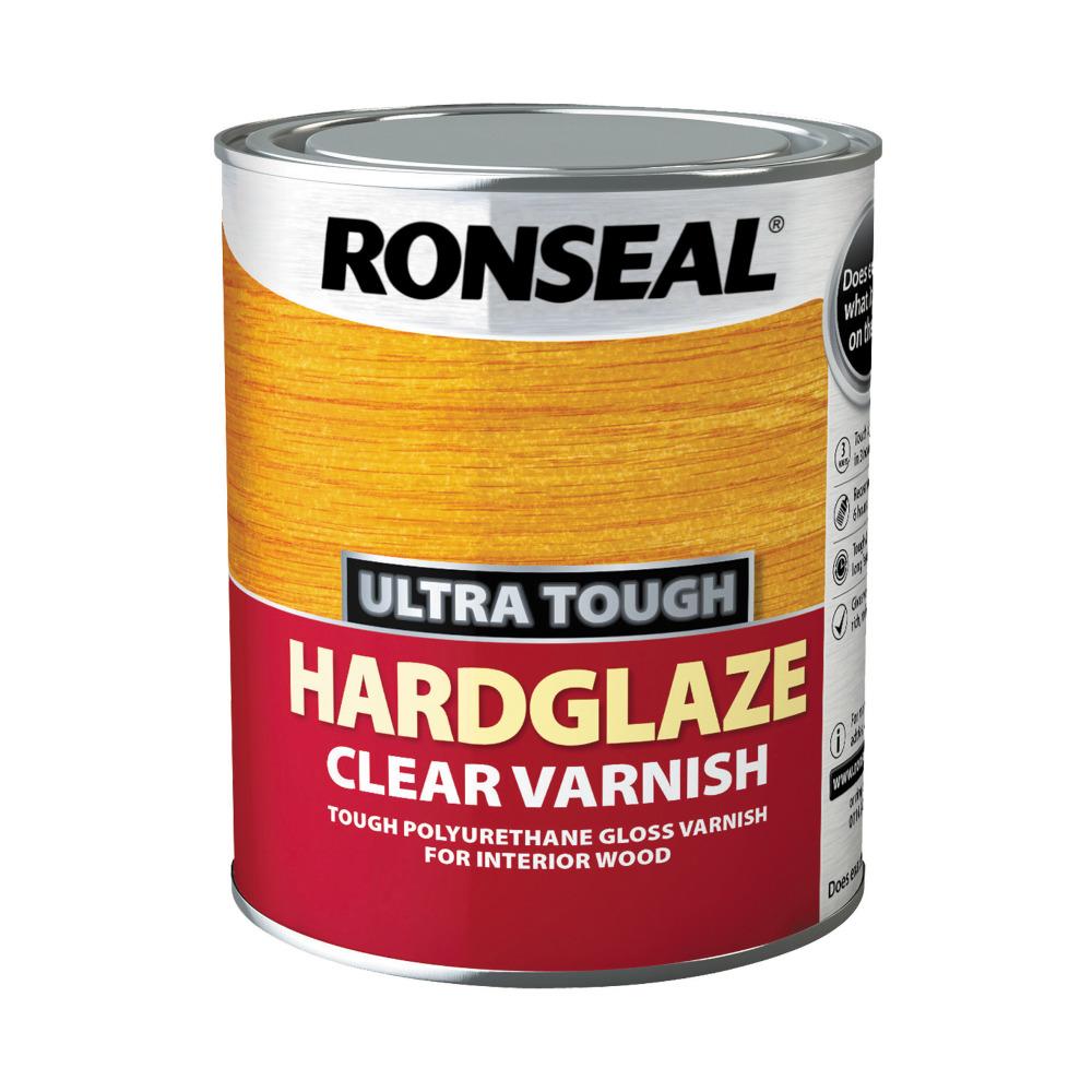 Ronseal ULa Tough Hardglaze Clear Varnish 750ml