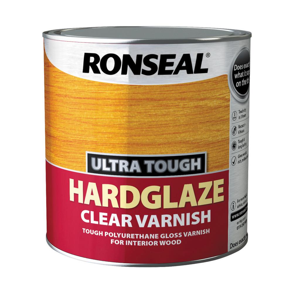 Ronseal ULa Tough Hardglaze Clear Varnish 2.5L