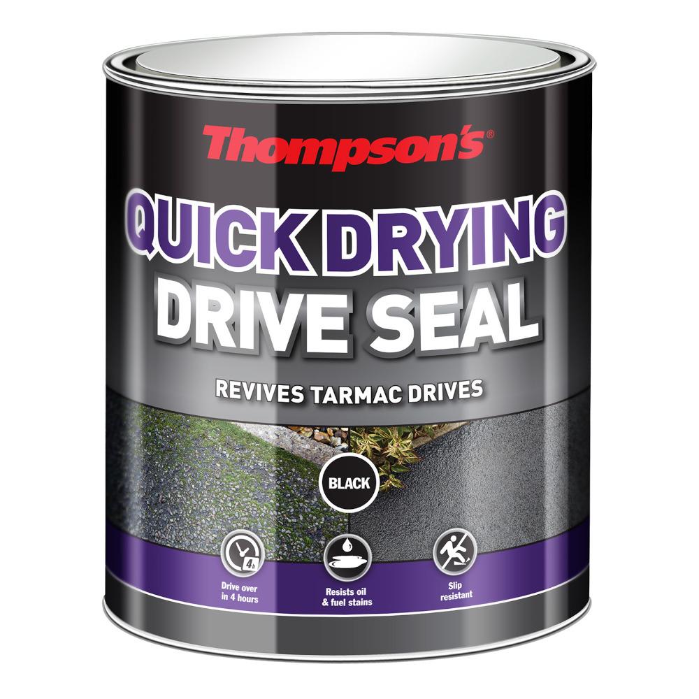 Thompson'S Quick Drying Drive Seal Black 5L