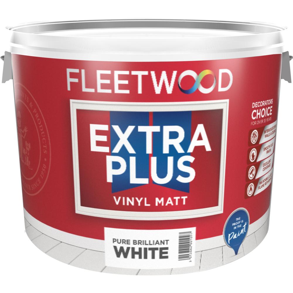 Fleetwood 10L Extra Plus Matt Brilliant White