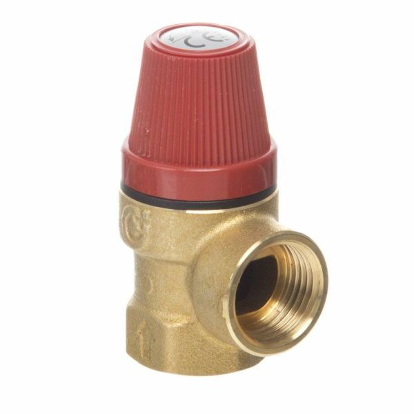 Red Top 3 Bar Safety Valve 1/2"