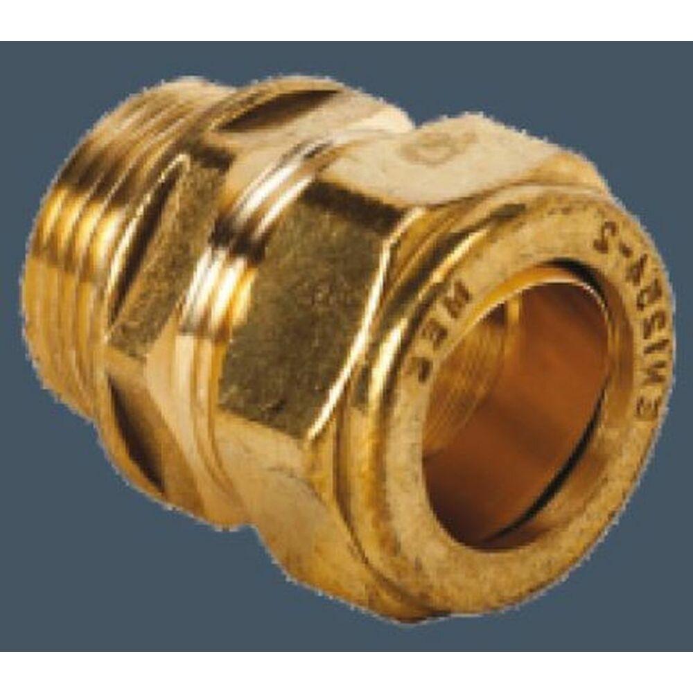 3/8" X 10mm Straight Coupler Mi X C 411