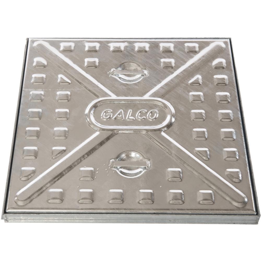 Manhole Cover (Galvanised) - 18In X 18In