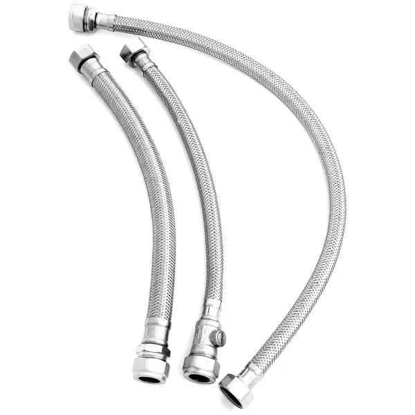 Flexible Tap Connector 1/2" X 300mm