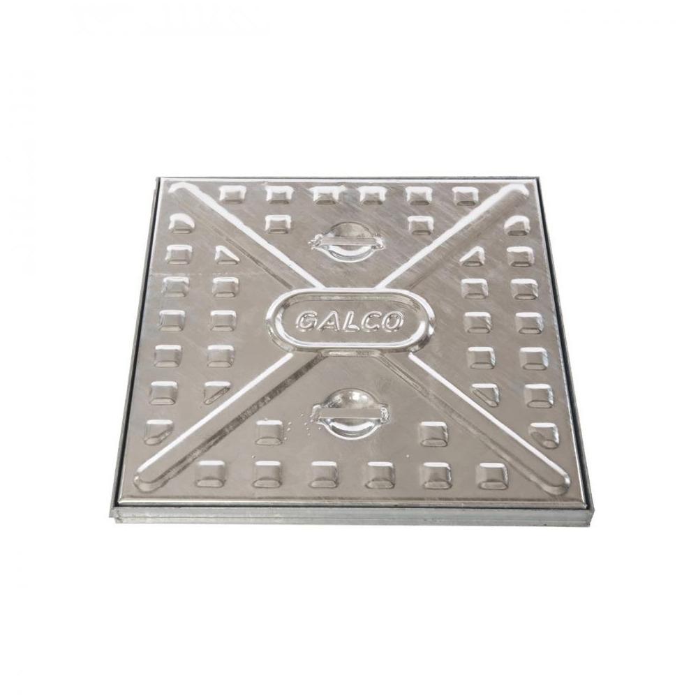 Galco - Manhole Cover (Galvanised) - 12In X 12In