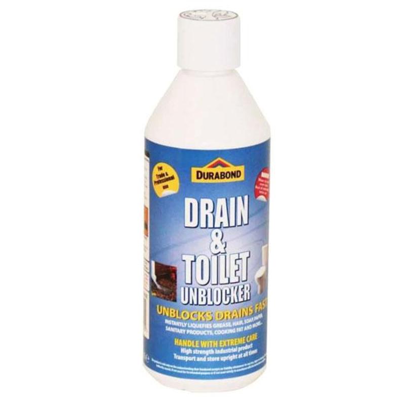 Durabond Drain, Toilet & Urinal Unblocker - 500Ml