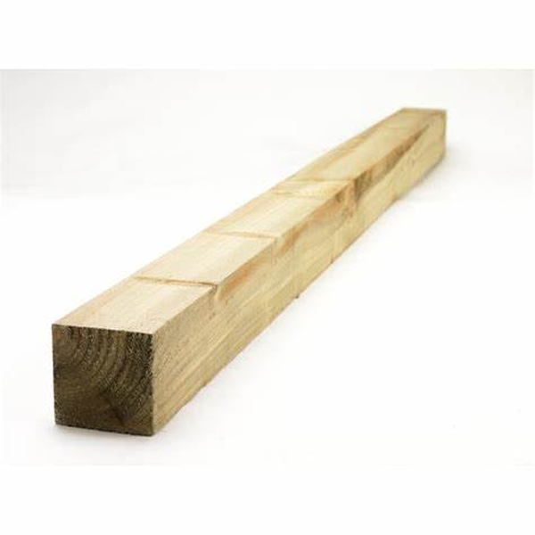 Square Fence Post 8Ft 4X4 Pointed