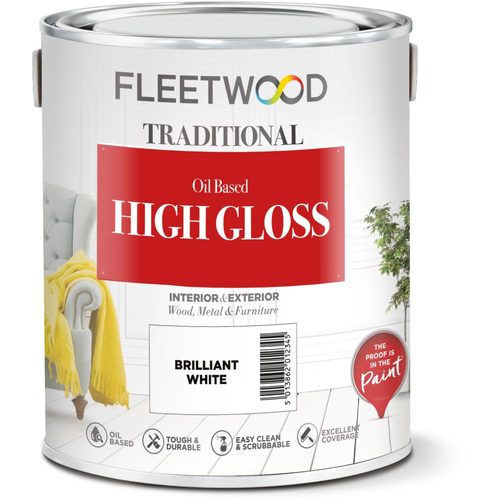 Fleetwood 1L Gloss Brilliant White