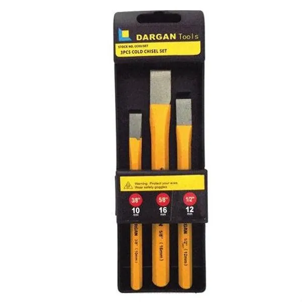Dargan Cold Chisel Set 3Pce