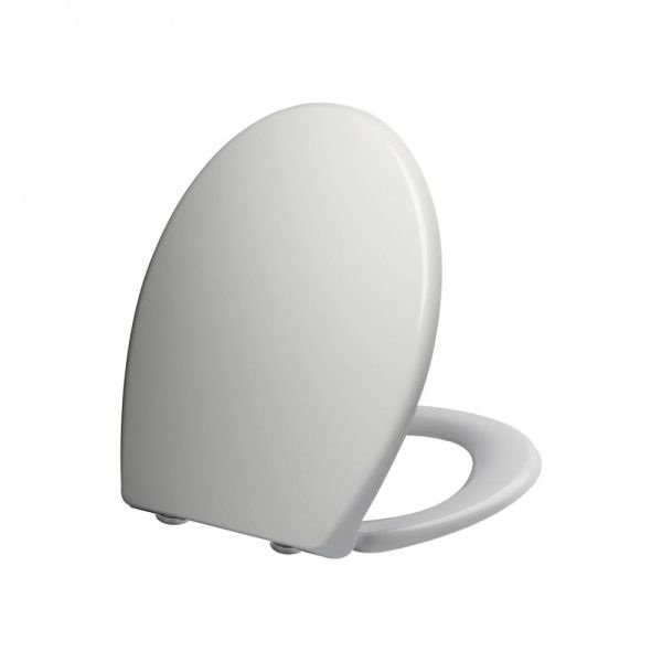 Galaxy Soft Closing Toilet Seat White         .