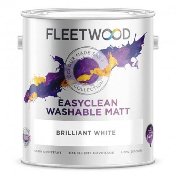 Fleetwood 2.5L Easy Clean Brilliant White