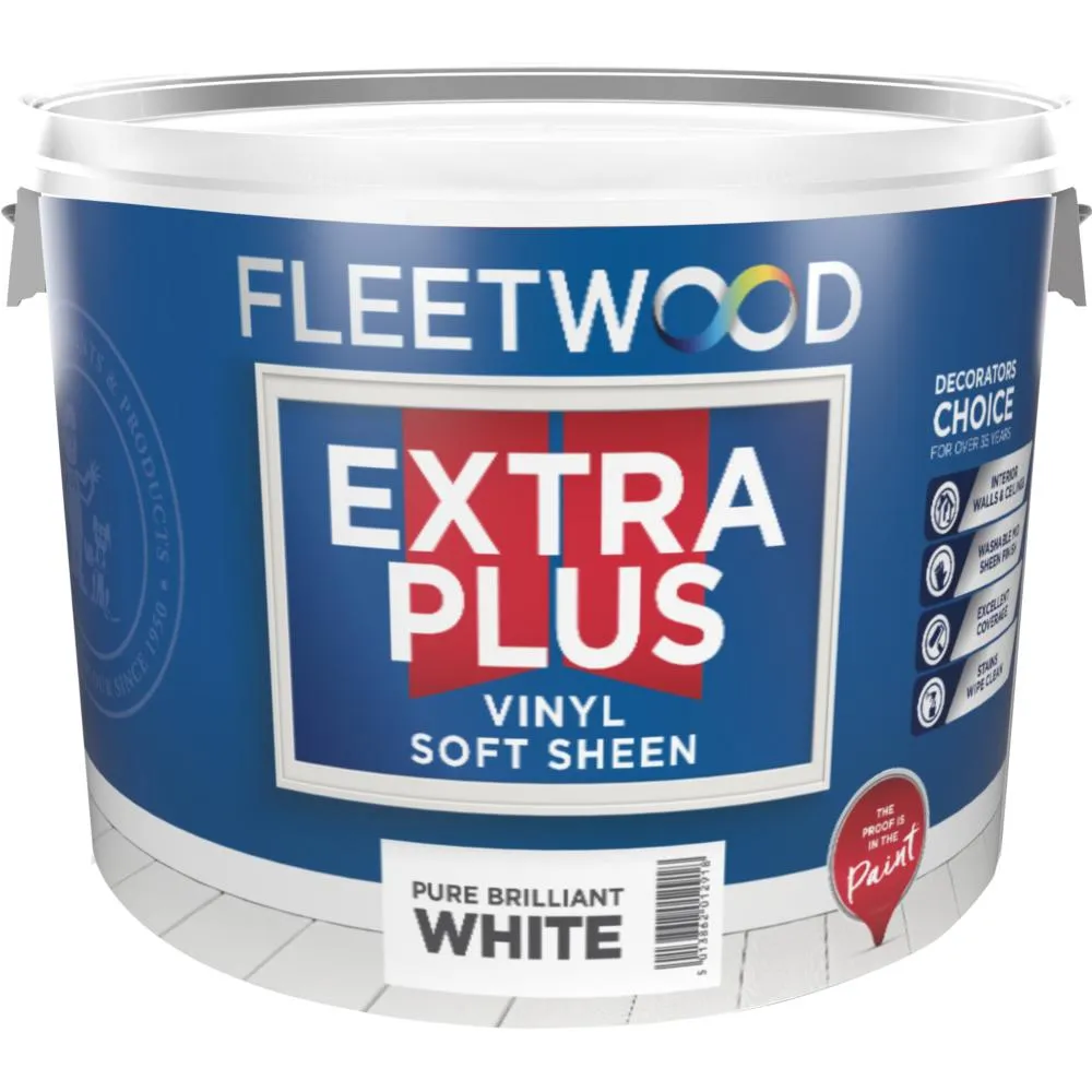 Fleetwood 10L Extra Plus Soft Sheen Brilliant White