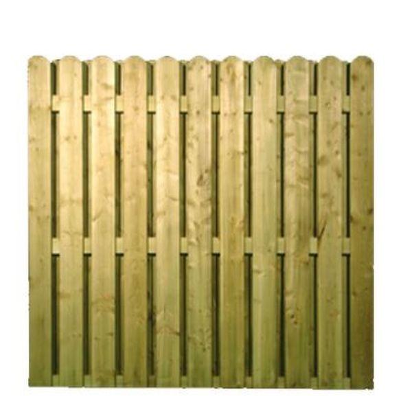 Round Top Double Sided Panel Fence 1.8M X 1.5M