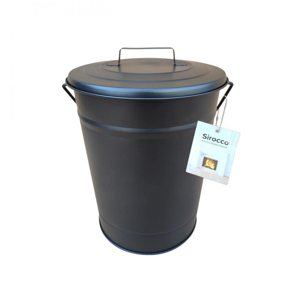 Sirocco - Metal Coal Tub With Lid