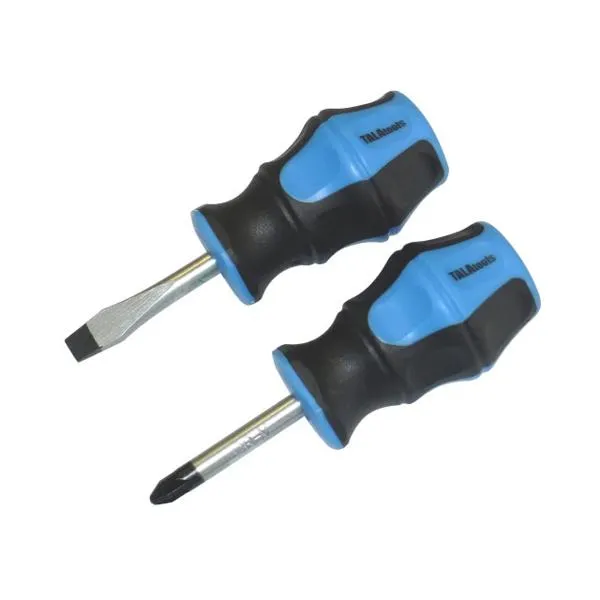 Tala Stubby Screwdriver Set, 2 Piece