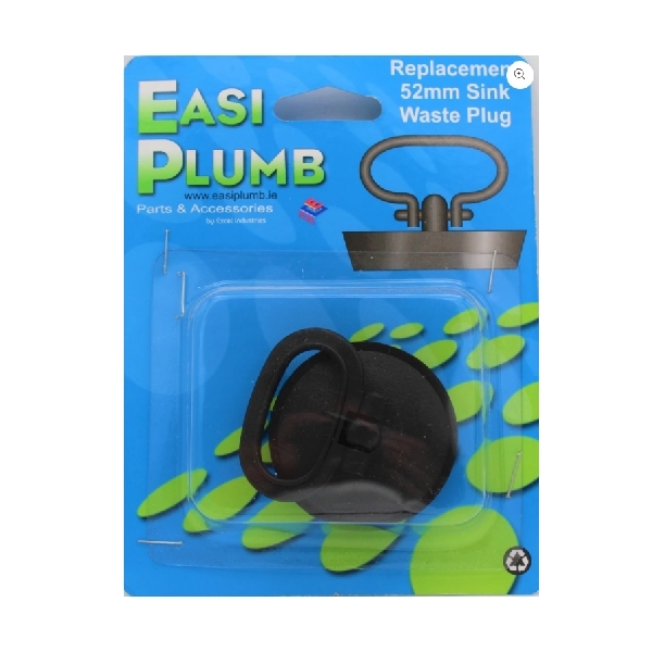 Easi Plumb Sink Waste Plug 52cm C/W Handle