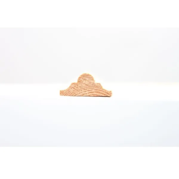 Wood Mouldings Astragal Whitewood 22 mm X 11mm