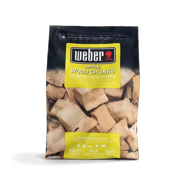 Weber Apple Wood Chunks 1.5kg
