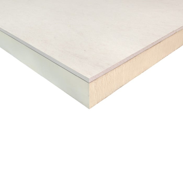 Insulated Plasterboard 8 X 4 X 1/2" 62.5mm