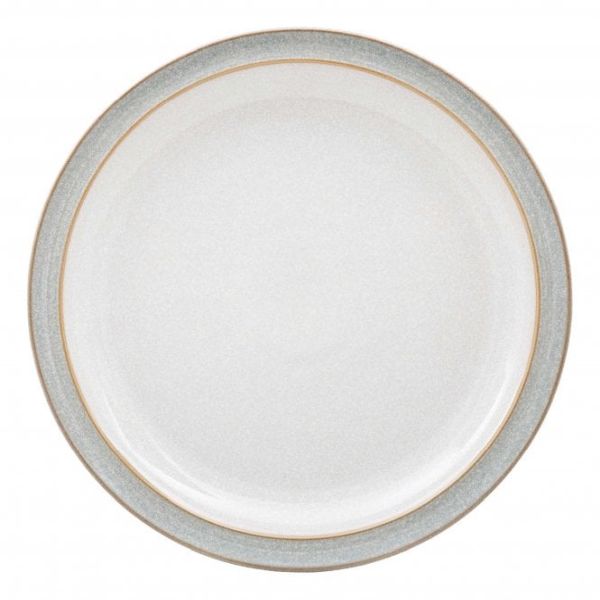 Denby Elements Light Grey Dinner Plate
