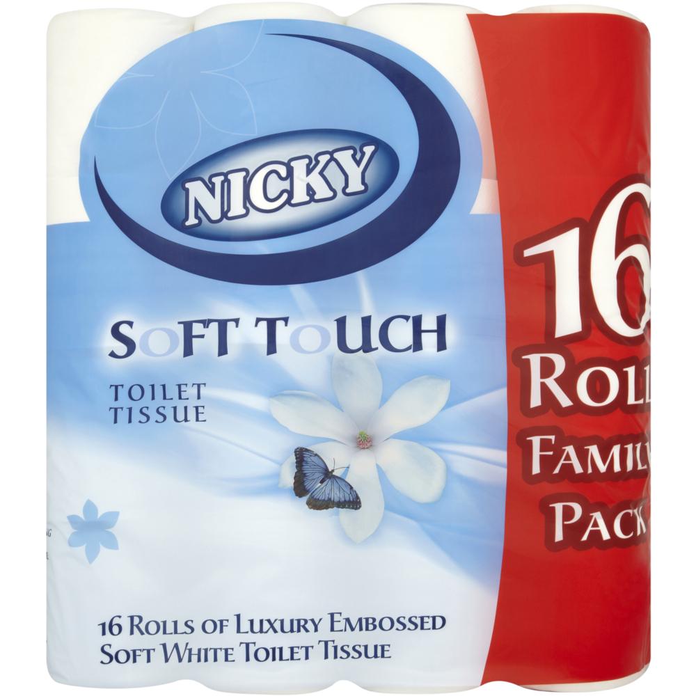 Soft Touch Toilet - 16 Rolls
