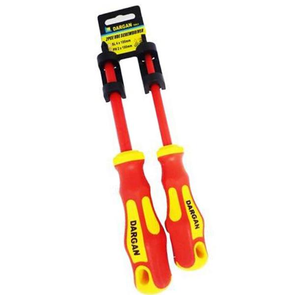 Dargan Vde Screwdriver Set (2) 4 X 100 & 2 X 100mm