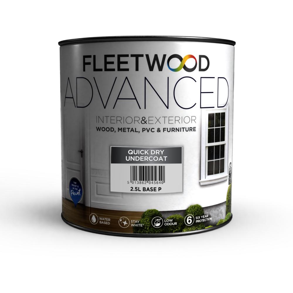 Fleetwood 1L Advanced Quick Dry Undercoat Brilliant White