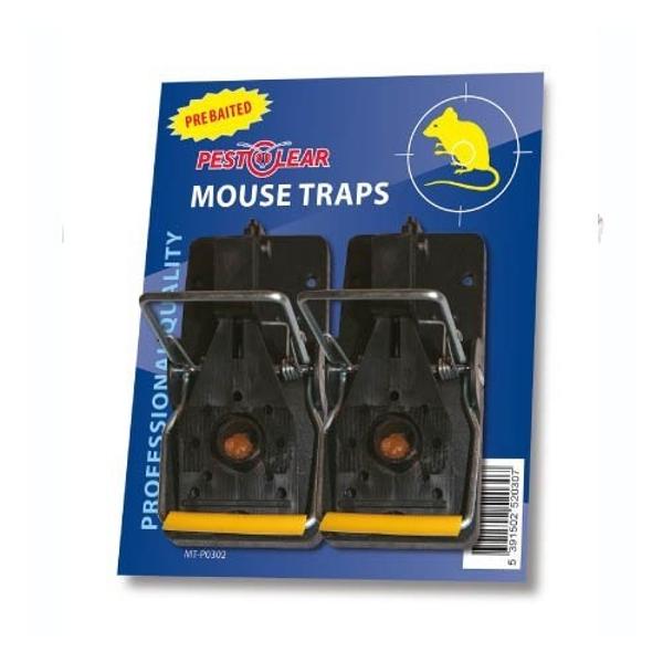 Plastic Pre Baited Mouse Trap (2)