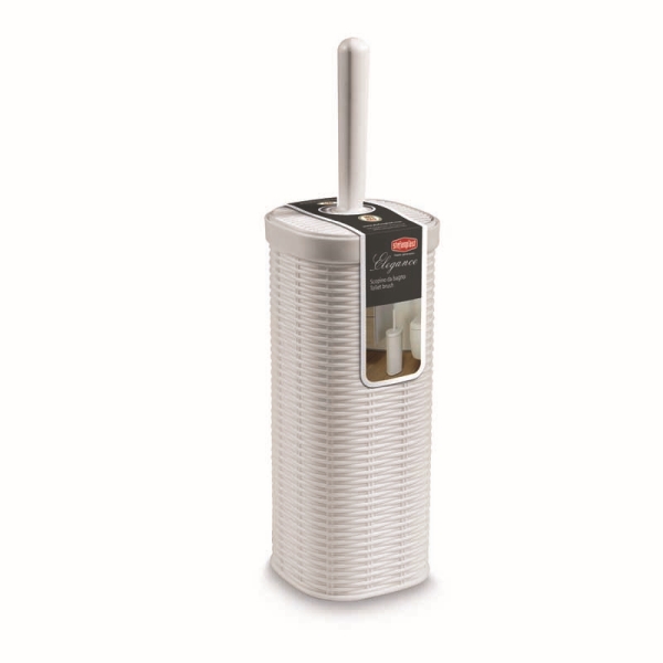 Elegance Toilet Brush & Holder White