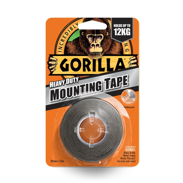 Gorilla Heavy Duty Mounting Tape 1.5M