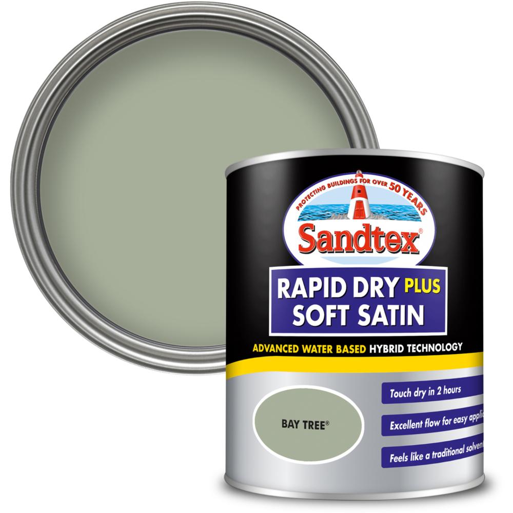 Sandtex Rapid Dry Satin Bay Tree 750ml