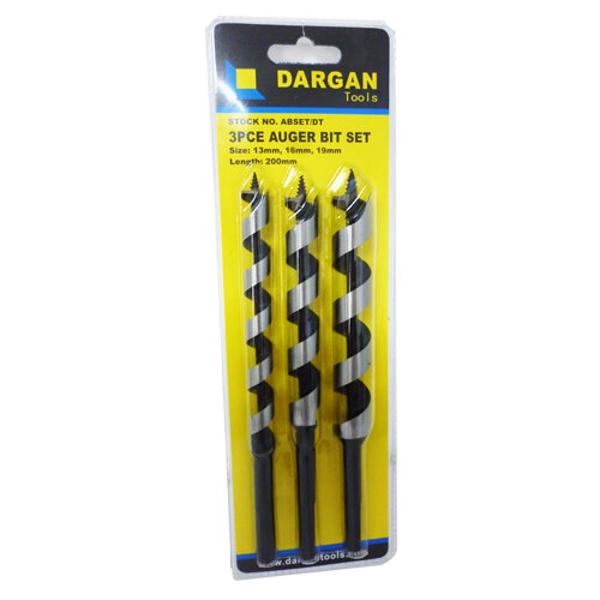 Dargan Auger Bit Set (3Pce) 1316 & 19mm